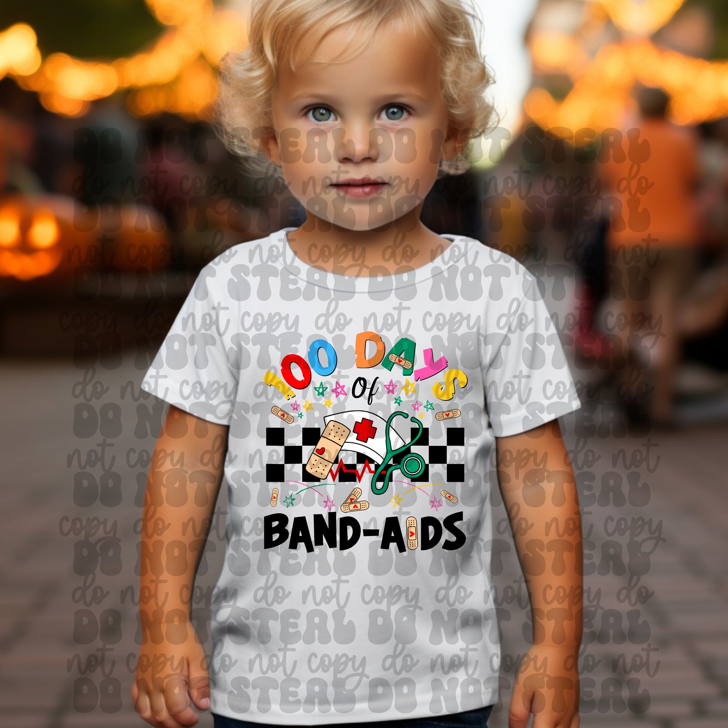 100 Days Of Band Aids 2 Tshirt