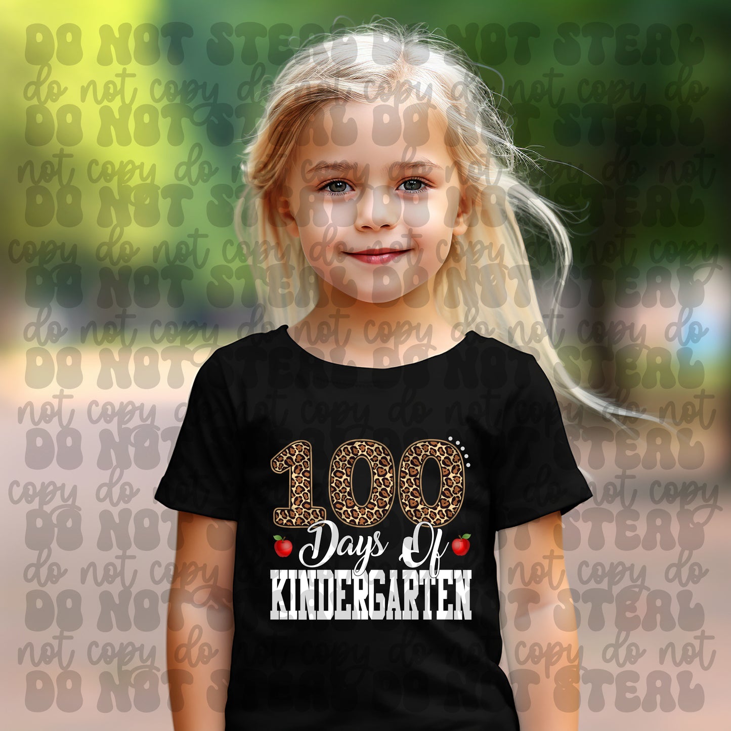 100 Days Of Kindergarten Cheetah