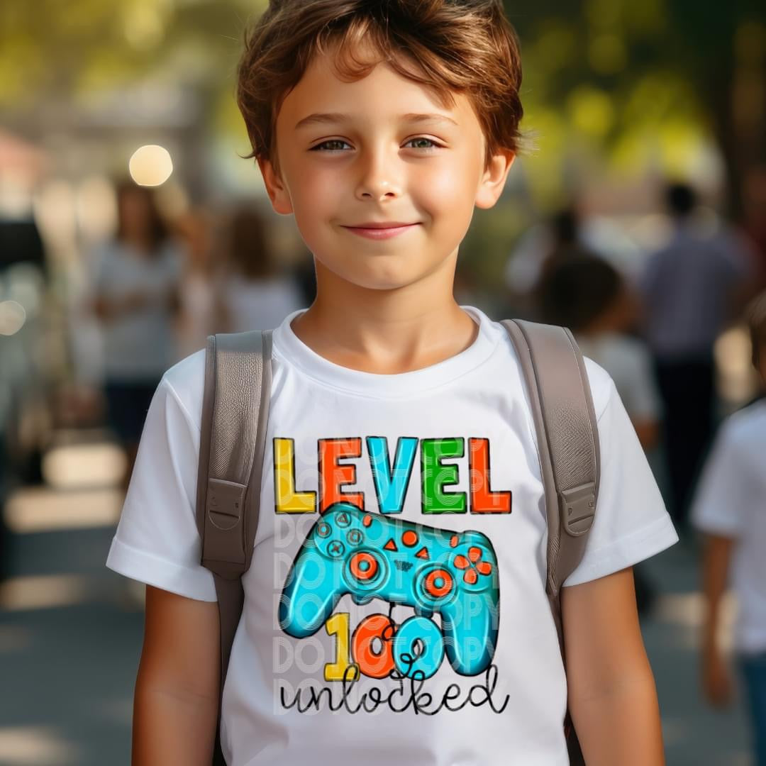 Level 100 Unlocked Tshirt