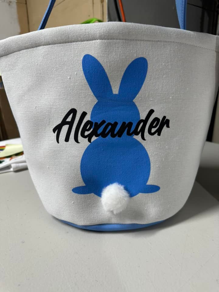 Canvas Easter Basket