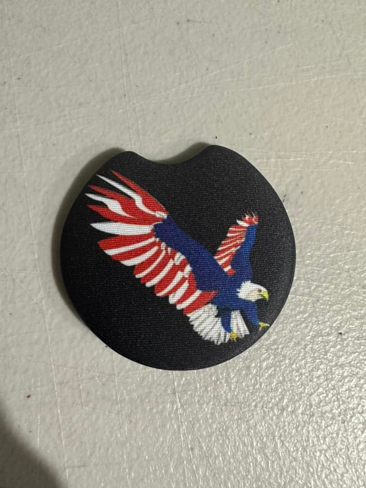 Patriotic Car Coaster