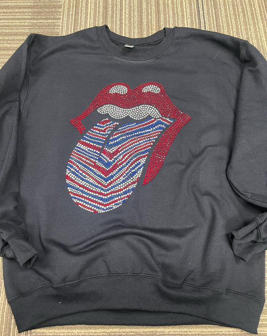 Tongue Rhinestone