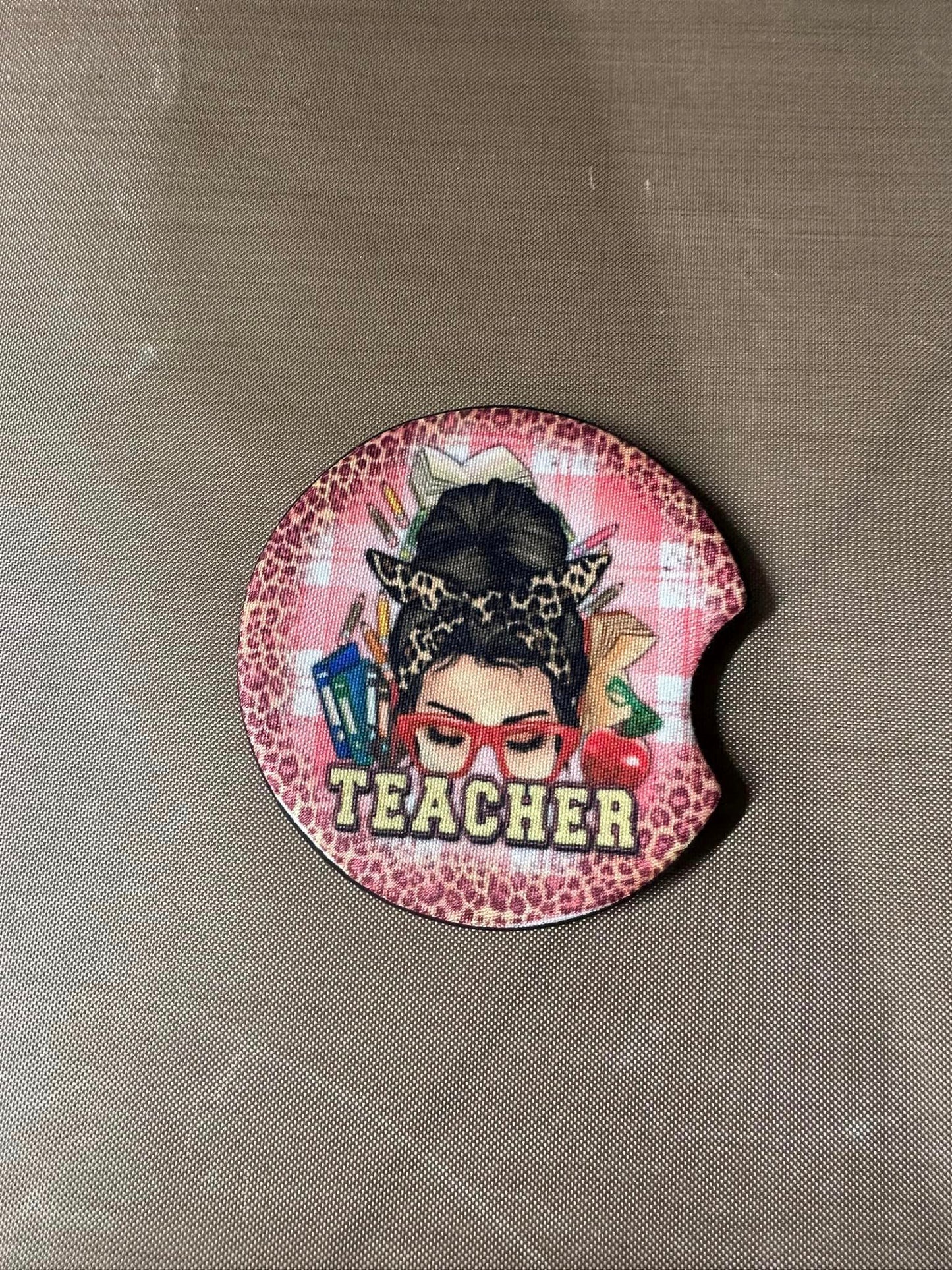 Teacher Car Coaster