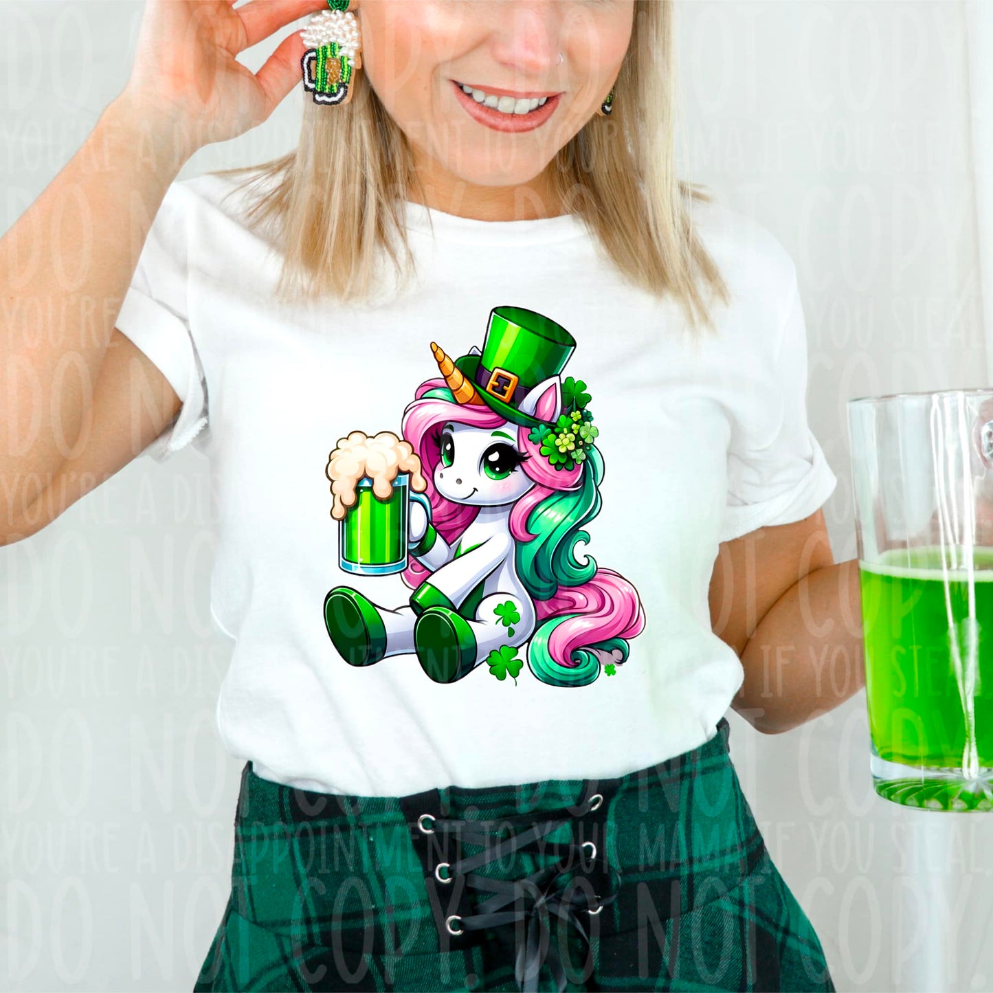 Unicorn St Patty's Day