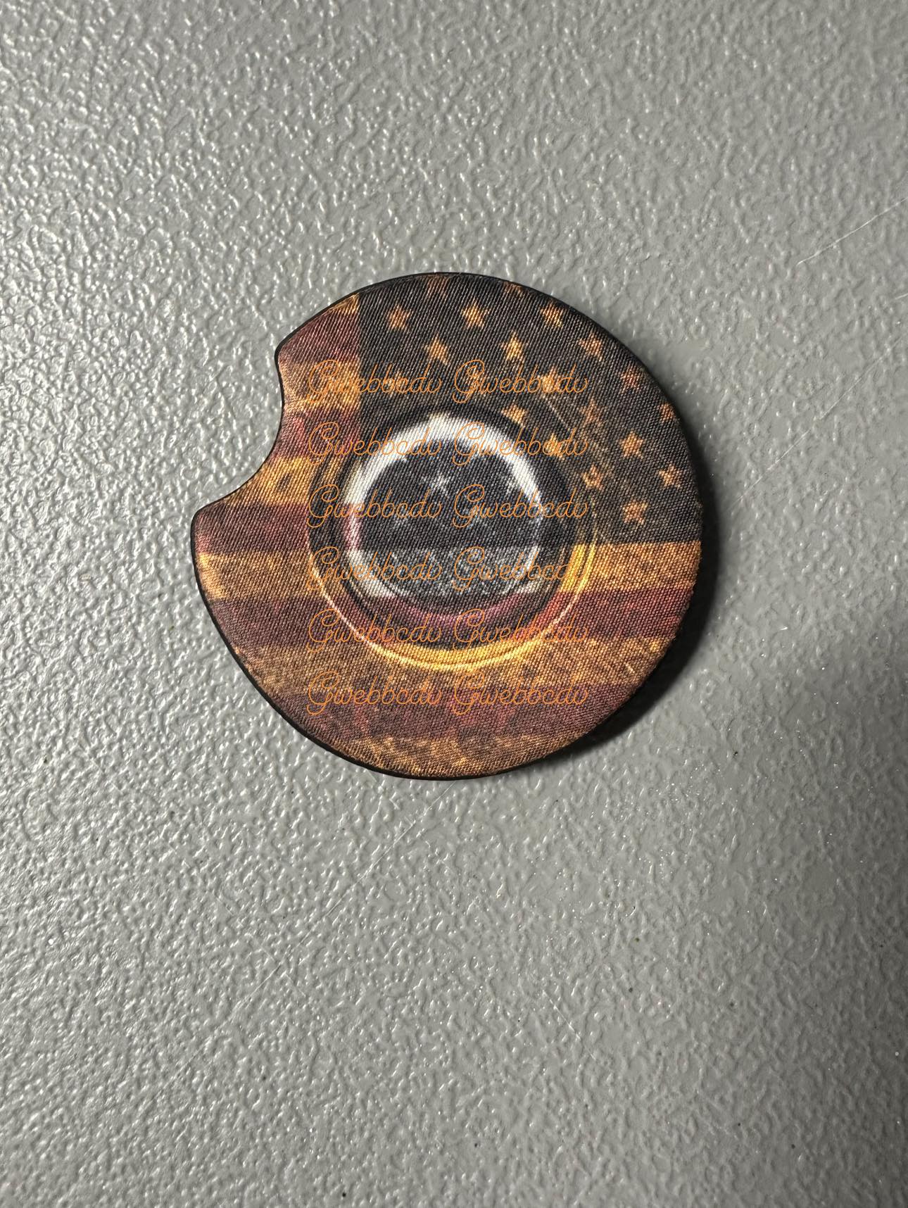 Patriotic Car Coaster