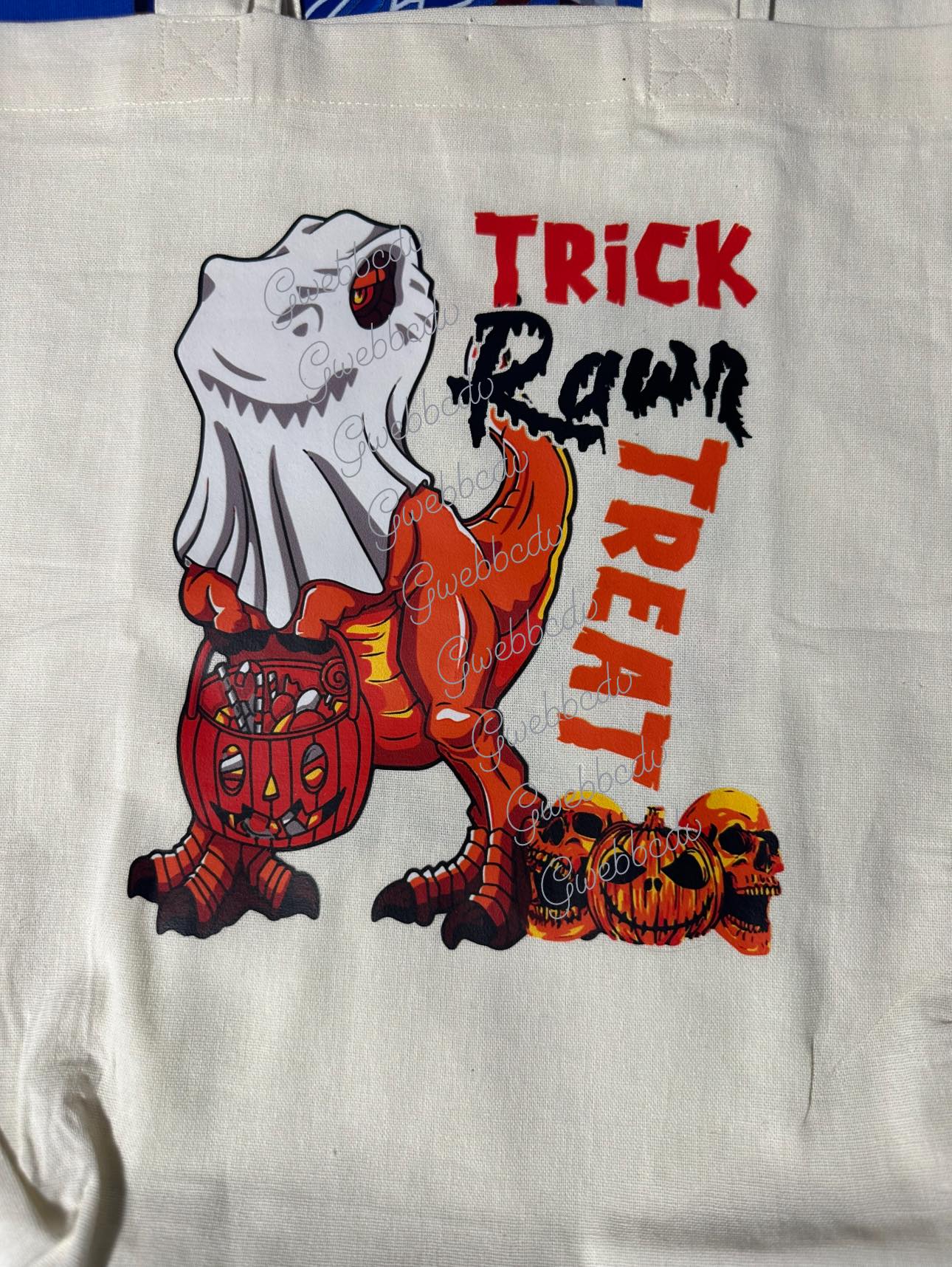 Dino Trick Rawr Treat Bag