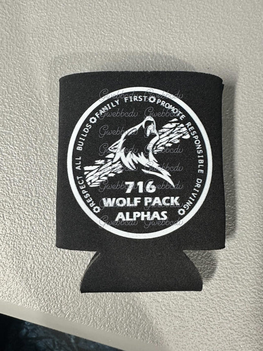 716 Wolfpack Alphas Koozie