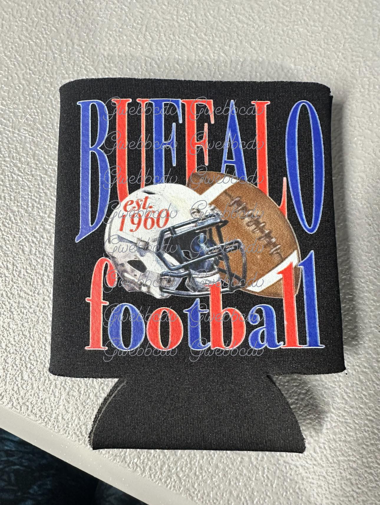 Buffalo Football Koozie