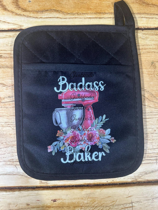 Bad@$$ Baker Potholder