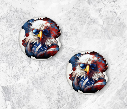 Eagle Car Coasters