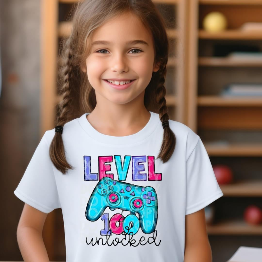 Level 100 Unlocked Tshirt