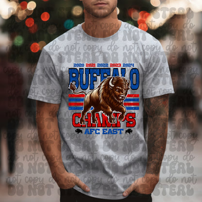 AFC East Buffalo Champs Brown