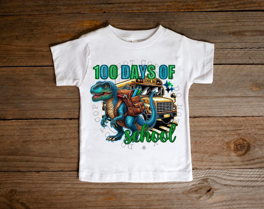 Dino 100 Days Tshirt