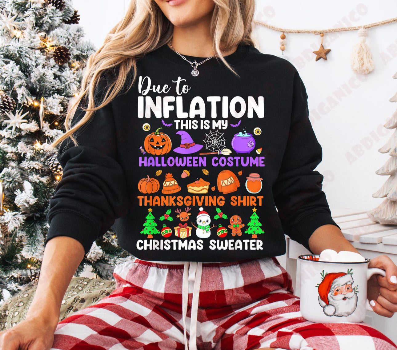 Due To Inflation Multi Holiday