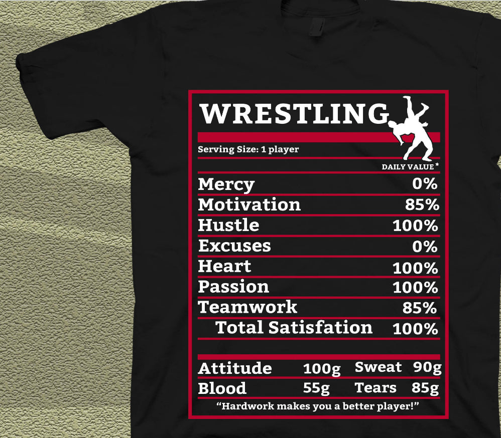 Wrestling Nutrition Facts