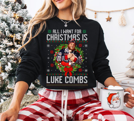 All I Want For Christmas Is Luke Combs