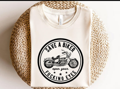 Save a biker open your