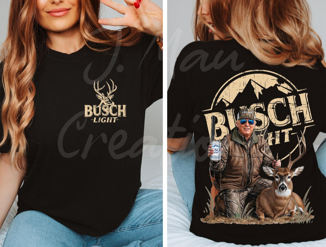 Busch Light Deer Trump