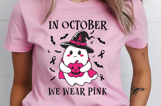 Ghost October Wear Pink T-shirt