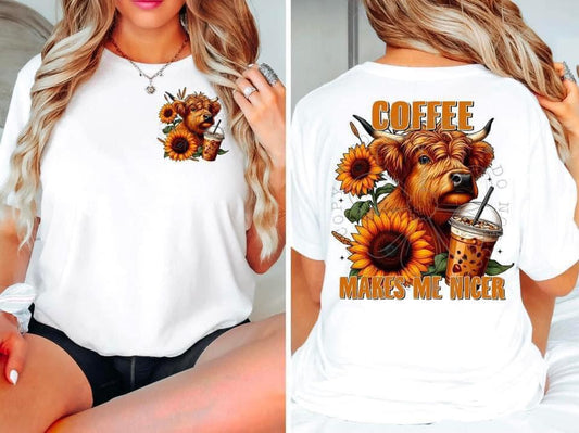 Coffee Makes Me Nicer T-shirt