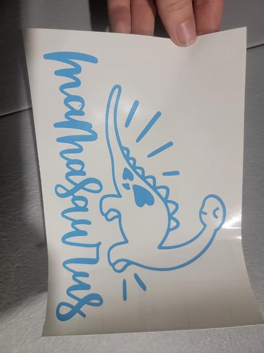 Mamasaurus Decal