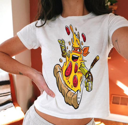 Pizza Turtle T-shirt