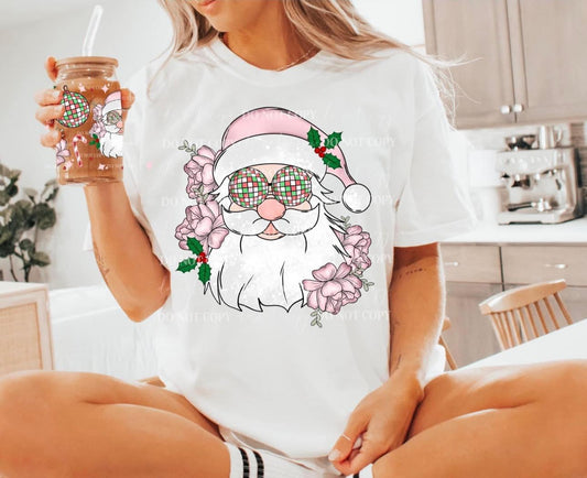 Pink Santa Onesie