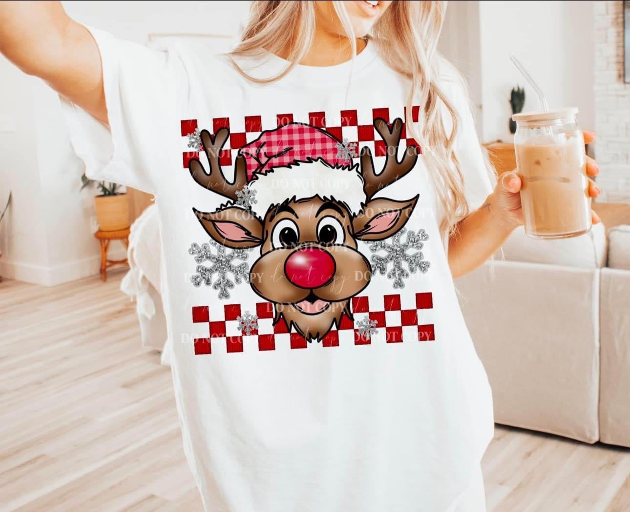 Red Nose Deer Onesie