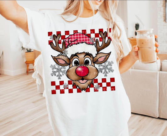 Red Nose Deer Onesie