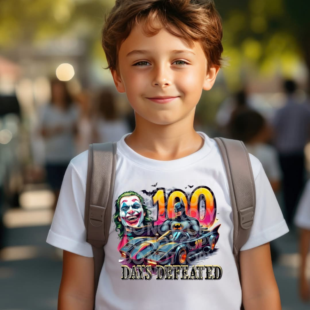 100 Days Of School Joker Tshirt