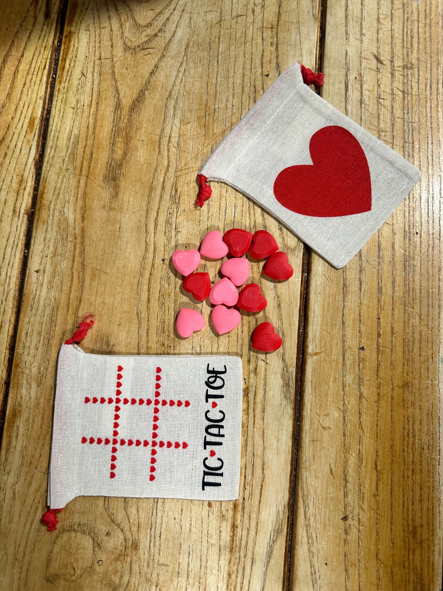 Valentine Tic Tac Toe Bag