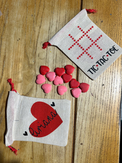 Valentine Tic Tac Toe Bag