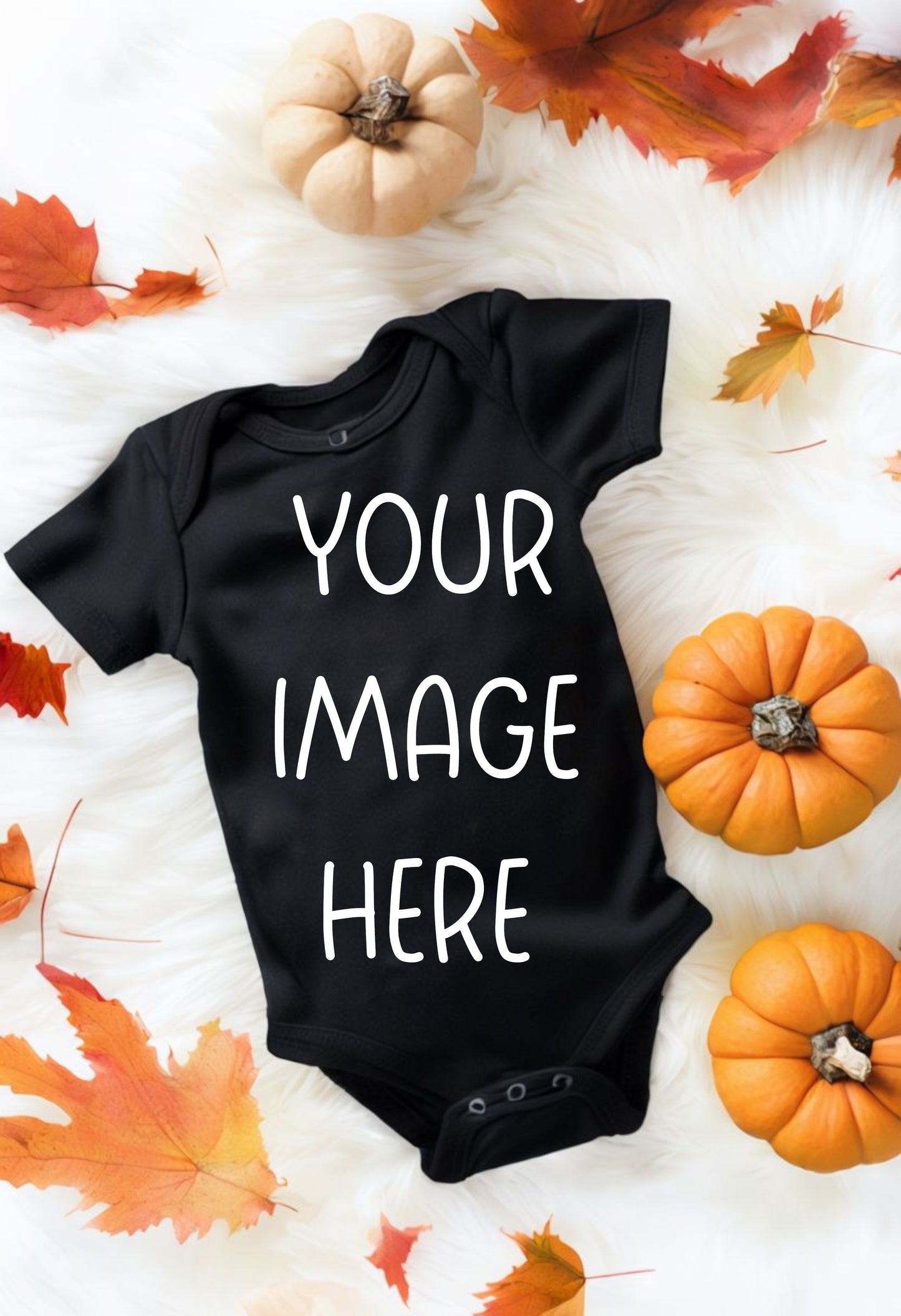 Black Onesie Pumpkin