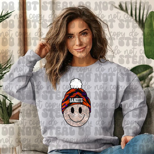 Buff Emoji Lacrosse Crewneck