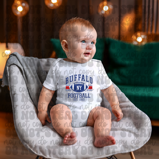 Buffalo Football 1960 Onesie