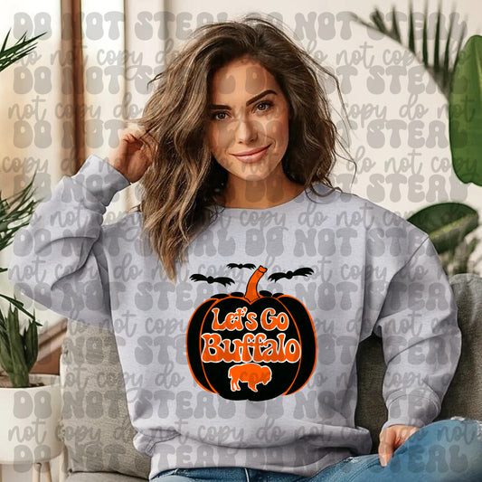 Buff Lacrosse Pumpkin Crewneck