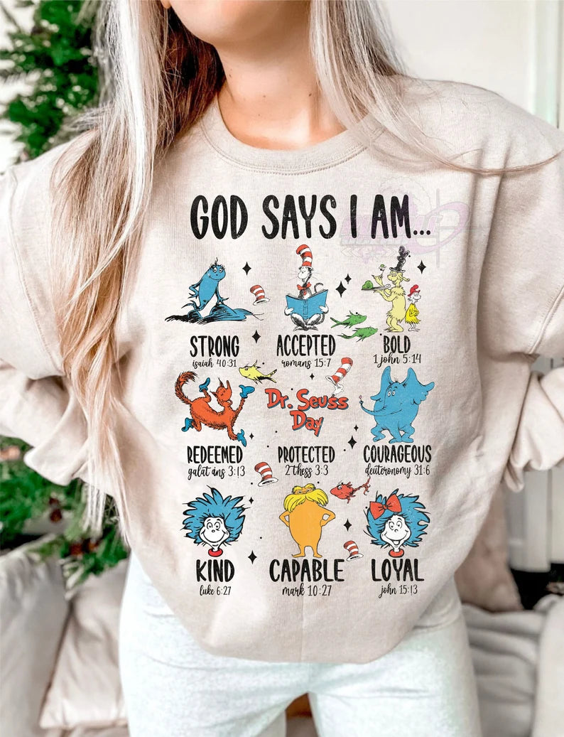 God Says I Am Dr Suess