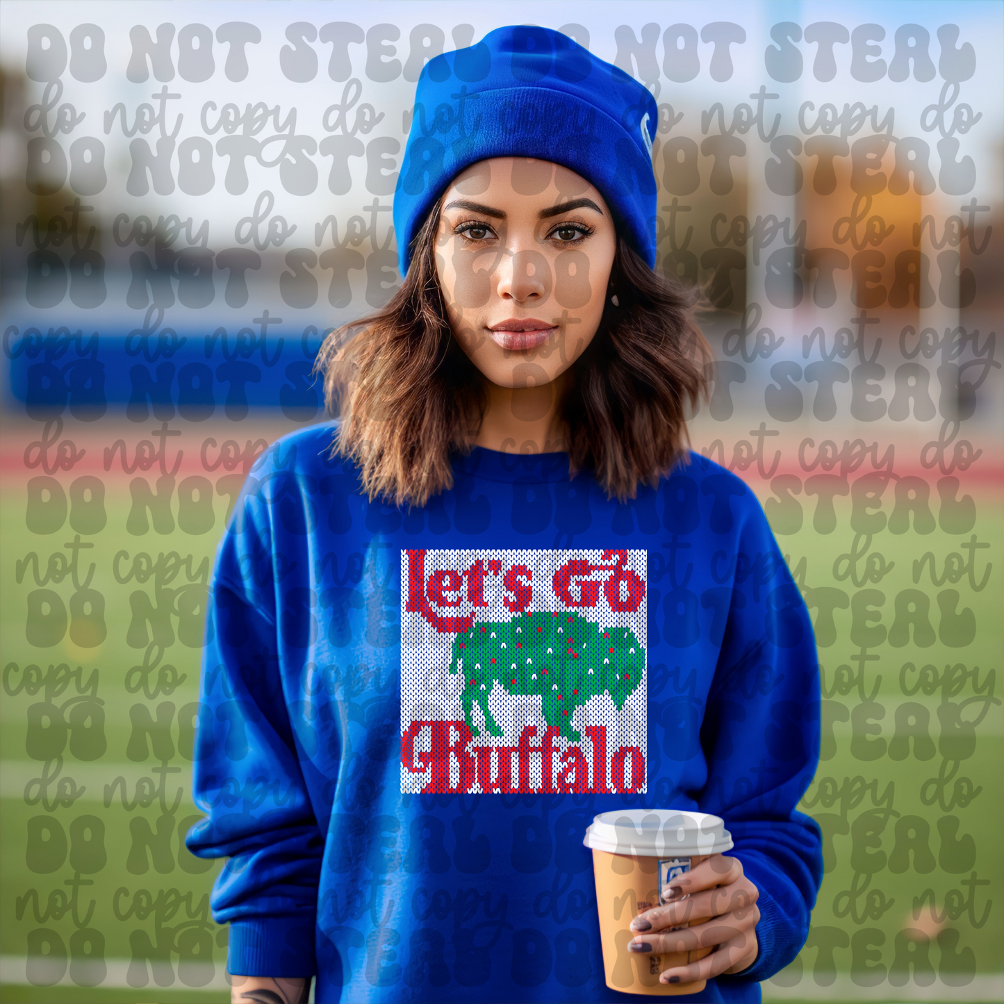 Lets Go Buffalo Ugly Sweater