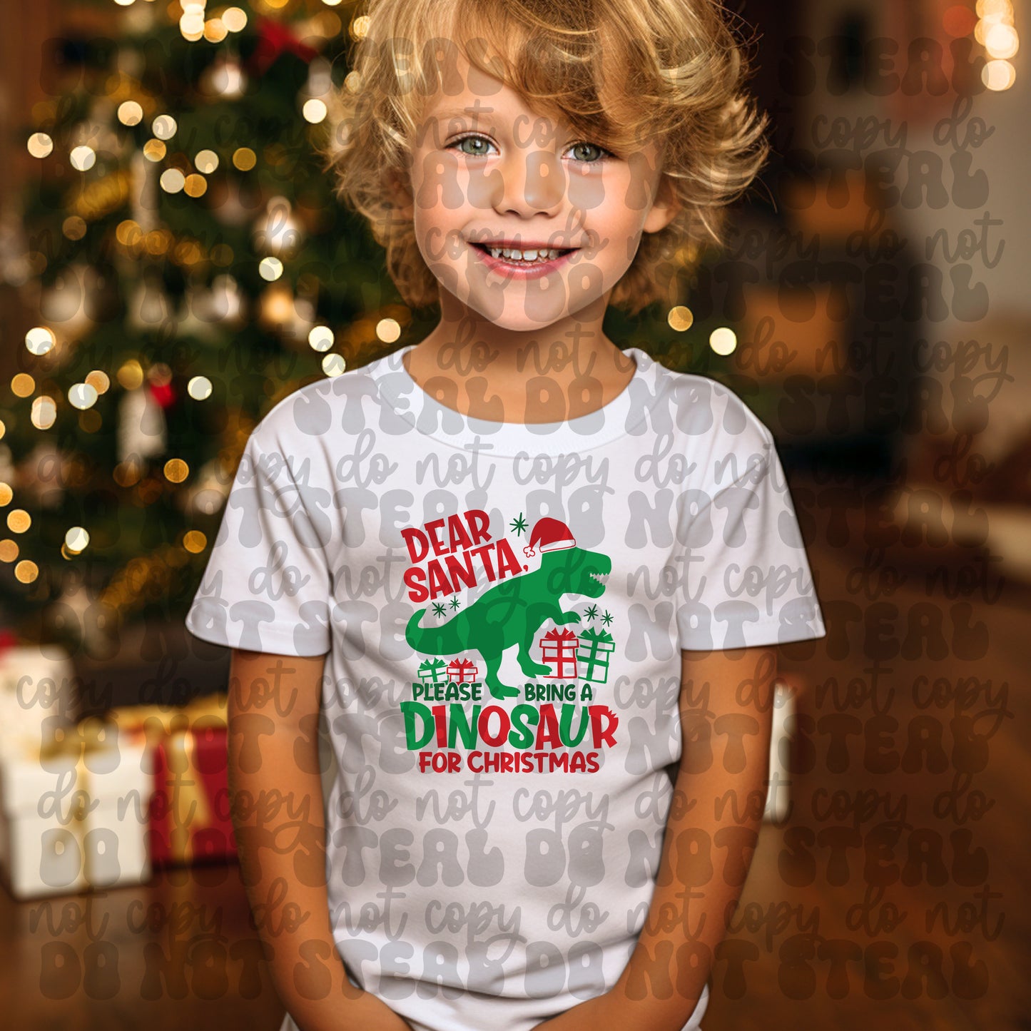 Please Bring A Dinosaur For Christmas