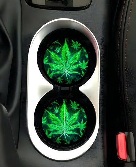 420 Theme Car Coaster