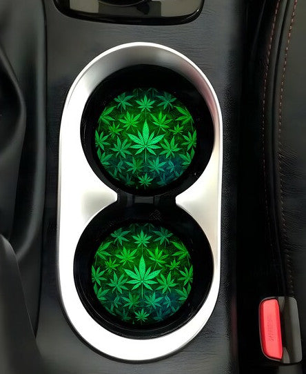 420 Theme Car Coaster