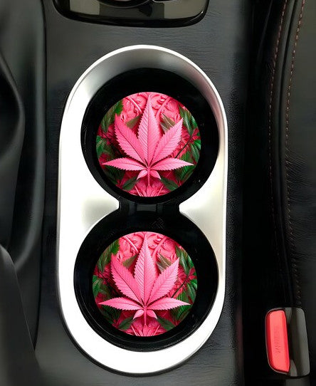 420 Theme Car Coaster