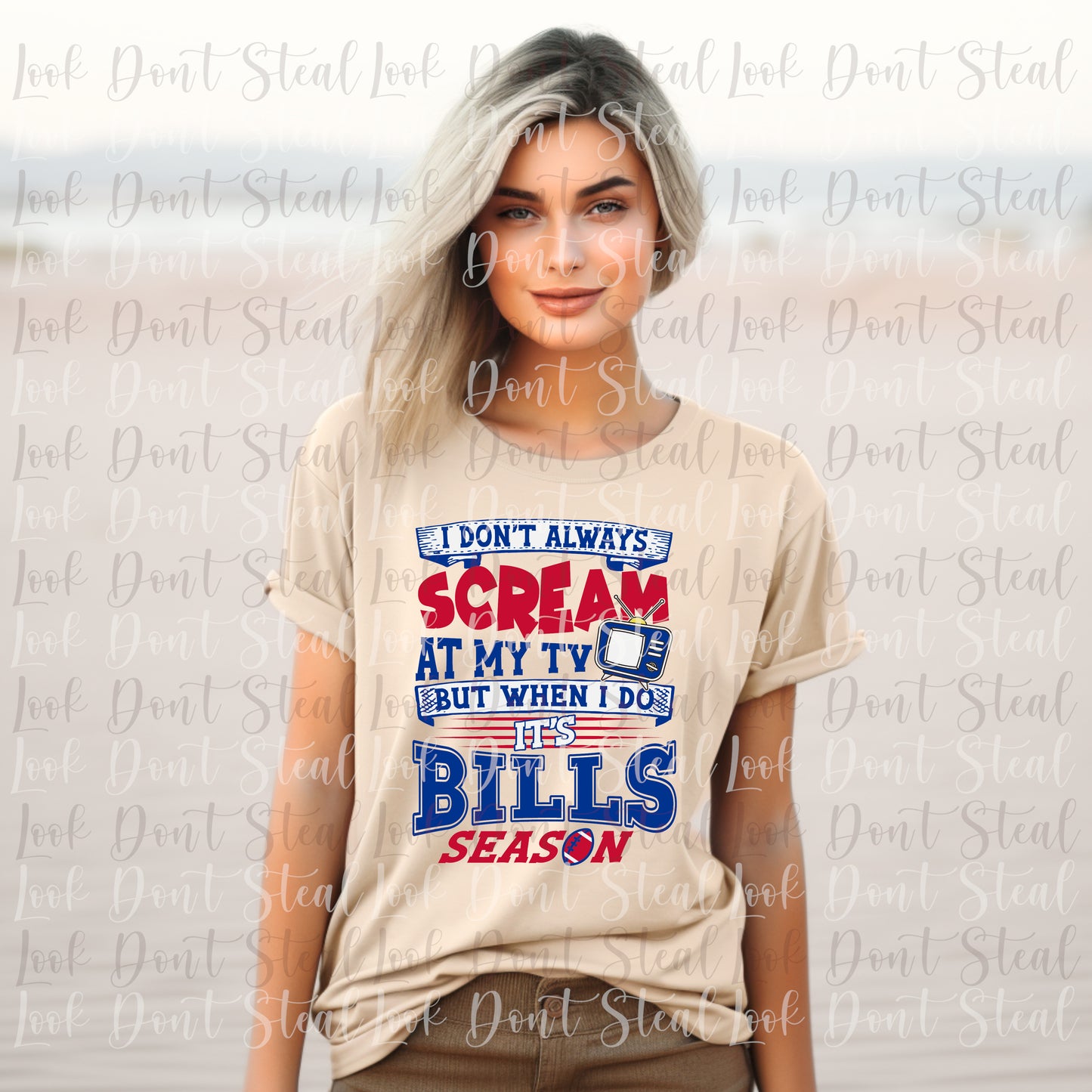 Don't Always Scream At TV T-shirt