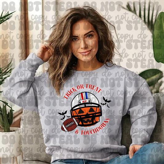 trick or treat touchdowns crewneck